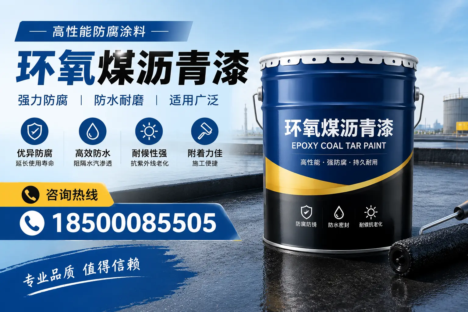 环氧煤沥青漆的主要成分与功能，盐城用户深度了解