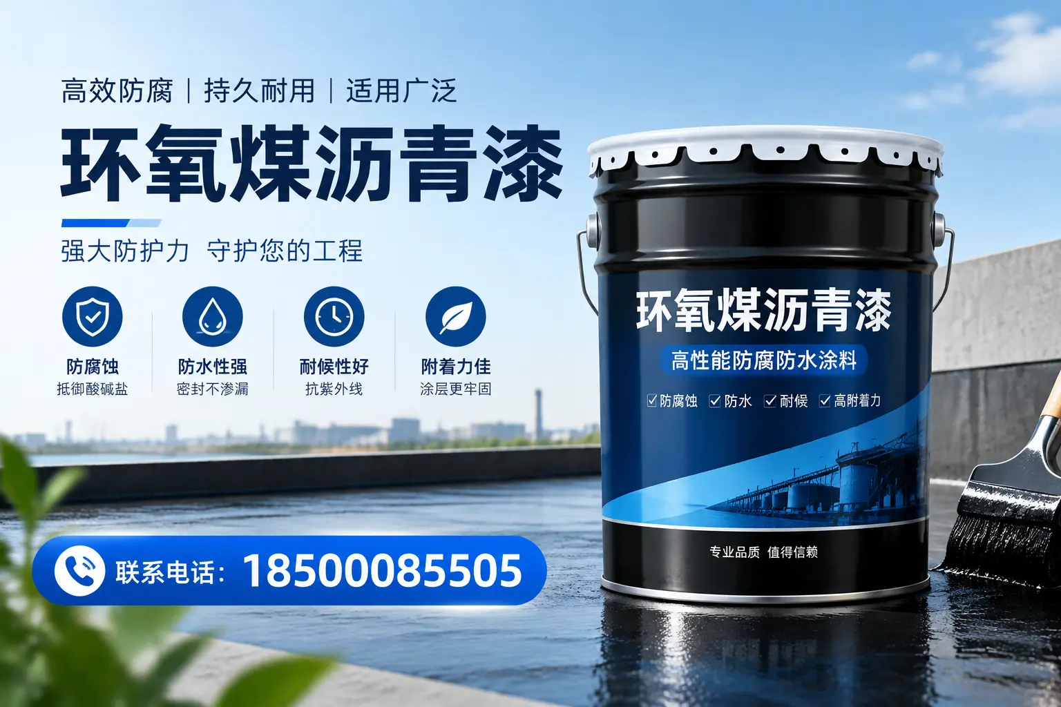 环氧煤沥青漆的施工方法详解，助力盐城企业高效完成项目